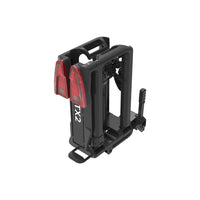 Portabicicletas Spinder TX2 LED — Plegable, 2-3 bicis, luces integradas